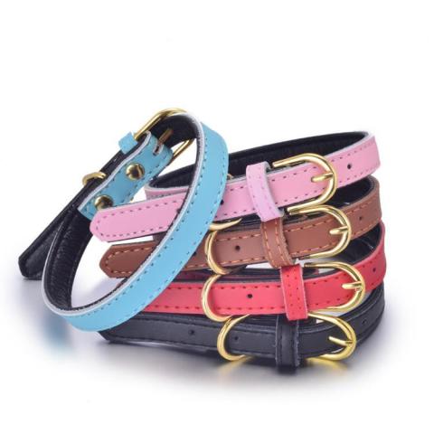 Wholesale Multicolor Simply Designer Luxury Leather Dog Collar