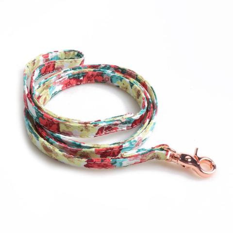 Wholesale Luxury Dog Collar Led Low Price Flower Design Cotton Collar Pet