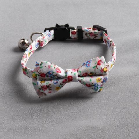 2022  New Style Colorful Cat Collar Floral Cat Collar