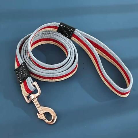 New Style Thick Long Heavy Duty Canvas Dog Training Leash