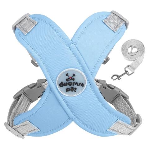 Breathable Pet Reflection Adjustable Cute Dog Harness Custom Logo Wholesale Dog Harness