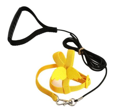Bird Harness And Leash Bird Parrot Adjustable Outdoor Flying Training Rope With Buckle For Lovebird Cockatiel Macaw Budgie