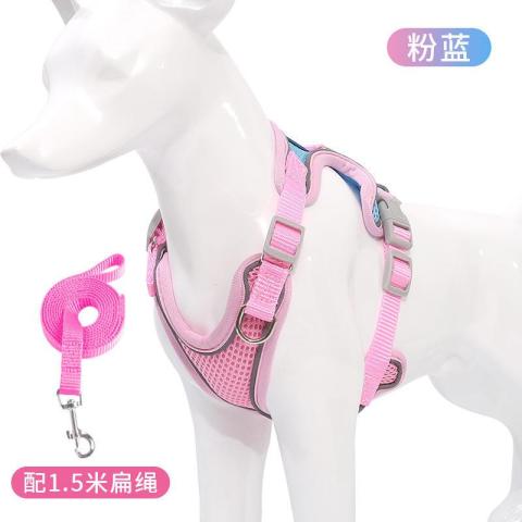 Low Price Breathable Mesh Reflective Sport Dog Harness Vest Luxury Dog Harness