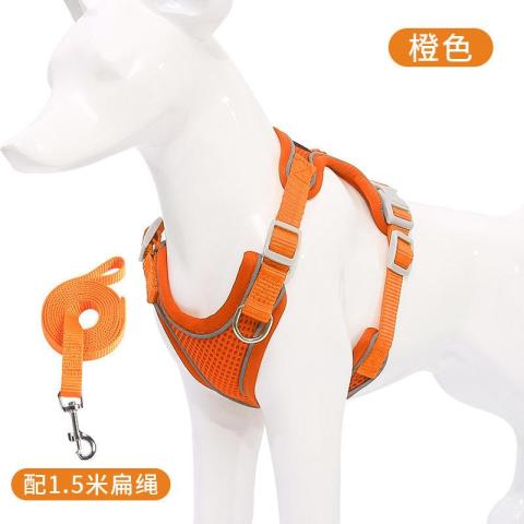Low Price Breathable Mesh Reflective Sport Dog Harness Vest Luxury Dog Harness