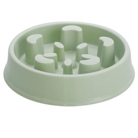 Wholesale High Quality New Plastic Pet Slow Feeder Bowl Non-slip Maze Pet Free Sample Slow Food Dog Bowl