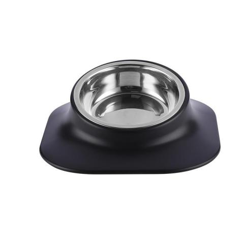 Pets Feeder Bowl And Water Bowl With Rubber Base Stand For Small Medium Large Dogs Stainless Steel Dog Bowl