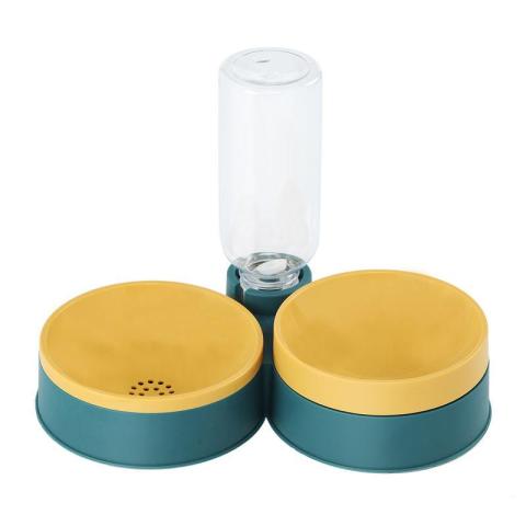 Dry-wet Separation Wholesale Pet Cat And Dog Water Bottle Feeder Automatic Dog Feeder