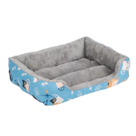 China Wholesale Comfortable Warm Soft Pp Cotton Cat Dog Bed