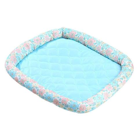 Cool And Breathable Flowers Summer Good Quality Soft Round Cat Pet Nest Bed