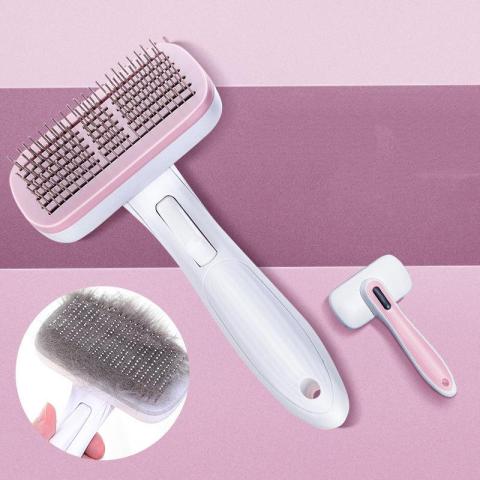 Wholesale Stainless Steel Needle Cat Dog Brush Hair Removal Pet Comb