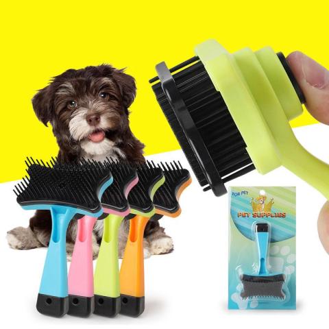 Wholesale Stainless Steel Needle Brush Pet Cat Hair Removal Comb