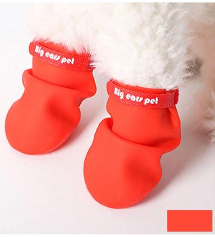Dog Socks Anti-slip Dog Boots Rubber Outdoor Paw Protectors Waterproof Dog Socks Boots