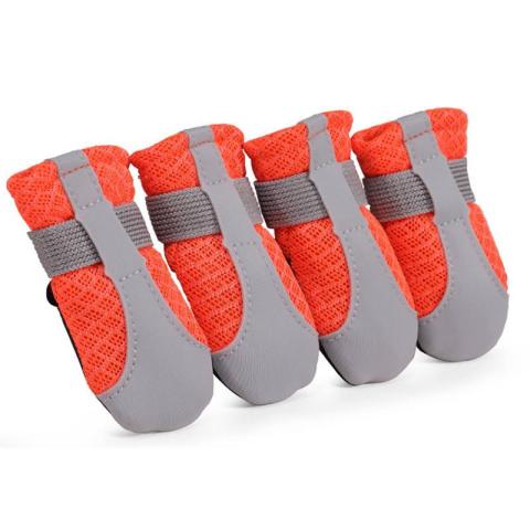 Breathable Mesh Elastic Bandage Net Slippery Bottom Pet Dog Shoes