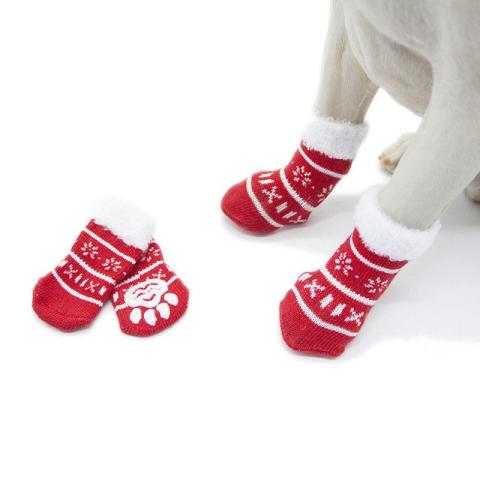 Pet Socks Cute Cartoon Halloween Christmas Dog Socks Non-slip Warm Cat Socks