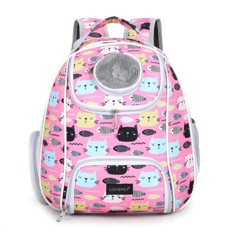 Cat And Dog Carrier Backpacks Soft-sided Pet Cages Carriers Houses Travel Cat Carrier For Outdoor Walking Hiking