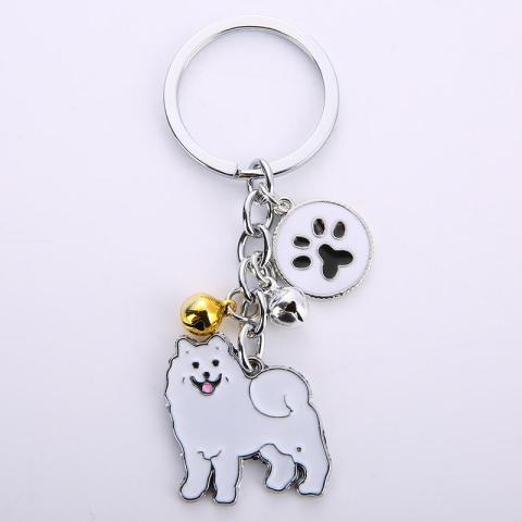Factory Wholesale Key Chain Accessories Metal Pet Dog Accessory Creative Pendant