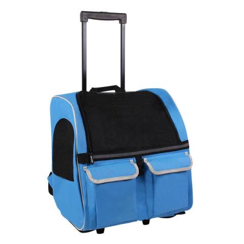 Low Price Zhejiang Pet Trolley Dog Bag Fashion Colorful Travel Pet Bag
