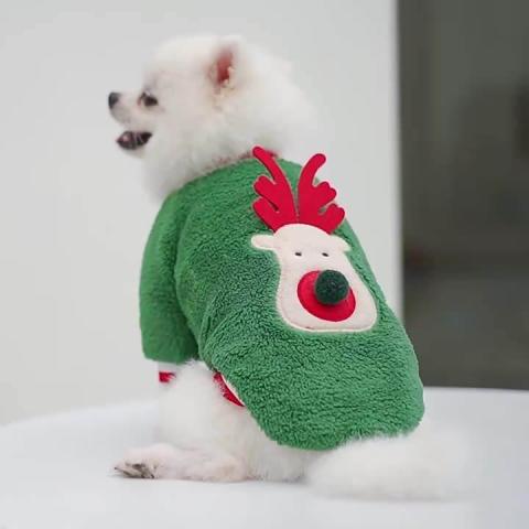 Cute Cat Custom Wholesale Dog Clothes Christmas Dog Fashion Hoodies