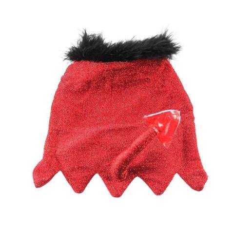 Christmas Costumes Keep Warm Halloween Glitter Imp Tail Cape Cat Party Clothes