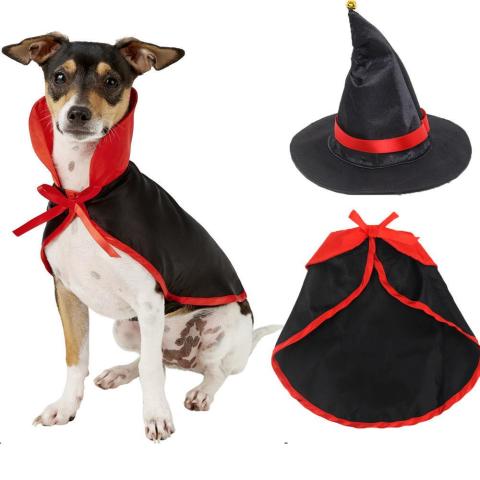 New Halloween Print Cape Other Pet Products Accessories Designer Dog Clothes Wholesale