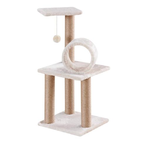 Customized Sisal Cat Tree Tower House Cats Climbing Frame Scratcher Cardboard Scratching Post For Cat