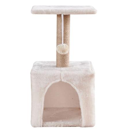 Cat Scratching Post Cats House Cat Tree With Swing Ball Strong Scratching Pillar Joyful For Pets