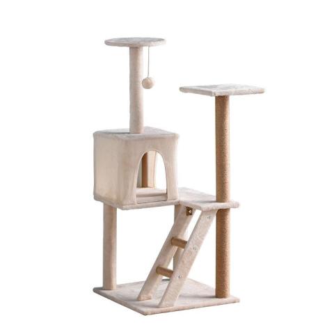 Amazon Hot Sale Premium Multi-level Cat Tree Tower Luxury Cat Scratcher Post Sleeping Furniture For Cats