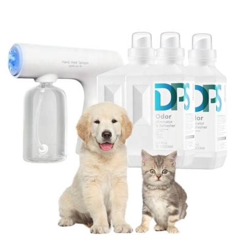 Pet Odor Eliminator Deodorant For Dog Cat,Perfume Spray Quickly Clean Smelly Surfaces Pet Stain Urine Remover Carpet Deodorizer
