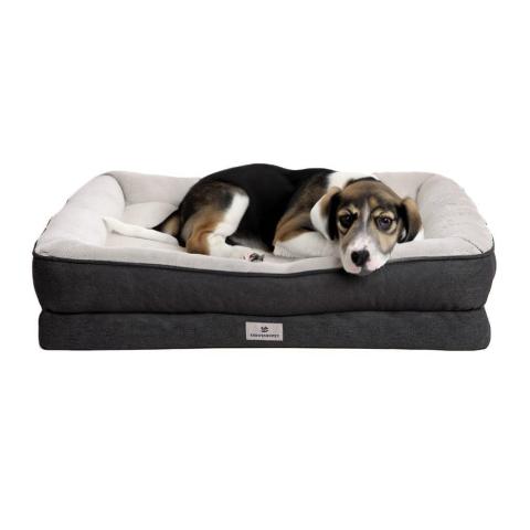 Hot Sale Soft Custom Logo Dog Bed Xl Large Dog Bed Sofa Dog Bed
