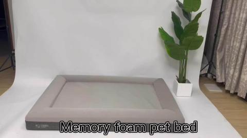 pet Luxury Dog Bed Boucle Food Item Dog Bed Vet Bed For Dogs