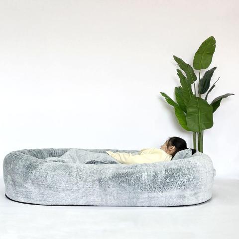 pet Orthopedic Foam Single Large Human Size Dog Bed For Human