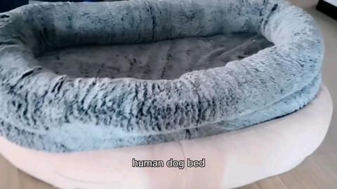 pet Huge Large Giant Memory Foam Size Adult Human Dog Bed For Human
