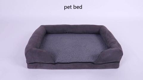 pet Durable Hot Sell Cozy Pow Orthopedic Dog High Bed