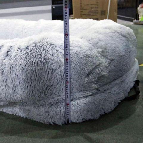 Human Dog Bed Luxury Plush Soft Safety Orthopedic Foam Xxl Giant Human Size Dog Bed Pet Bed For Human