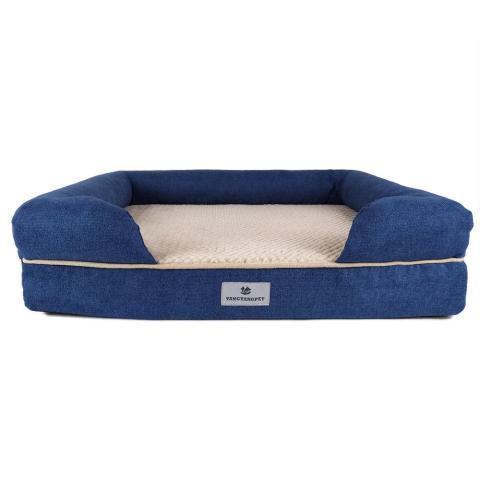 pet Washable Waterproof Inner Orthopedic Memory Foam Large Dog Crate Bed