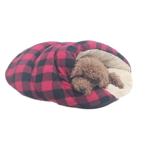 pet Warm Soft Puppy Cat Dog Pet Cave Sleeping House Cozy Cave Dog Bed