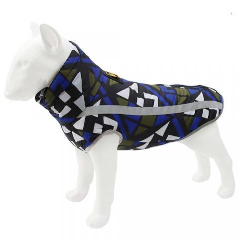 Warm pet clothes in autumn and winter, dog stormsuit: reflective, waterproof, thickened cotton clothes