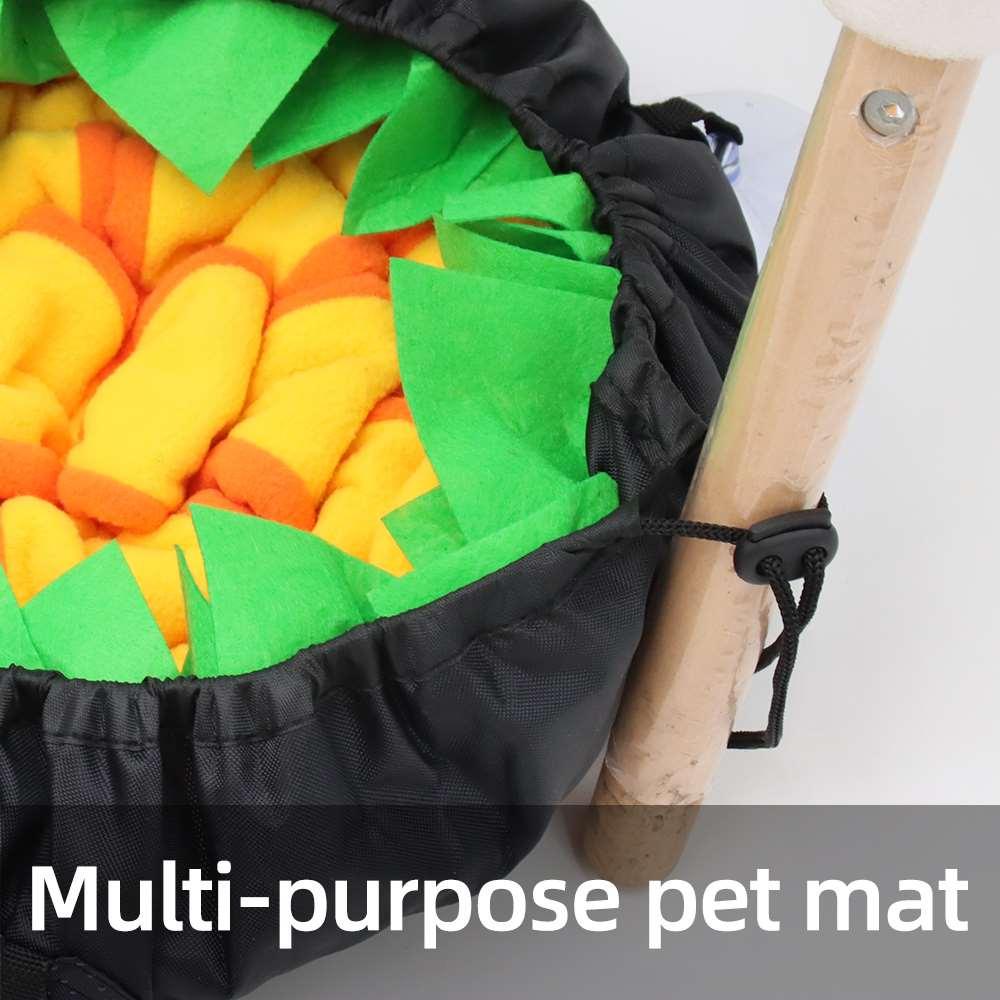 sunflower Type Dog sniffing pad