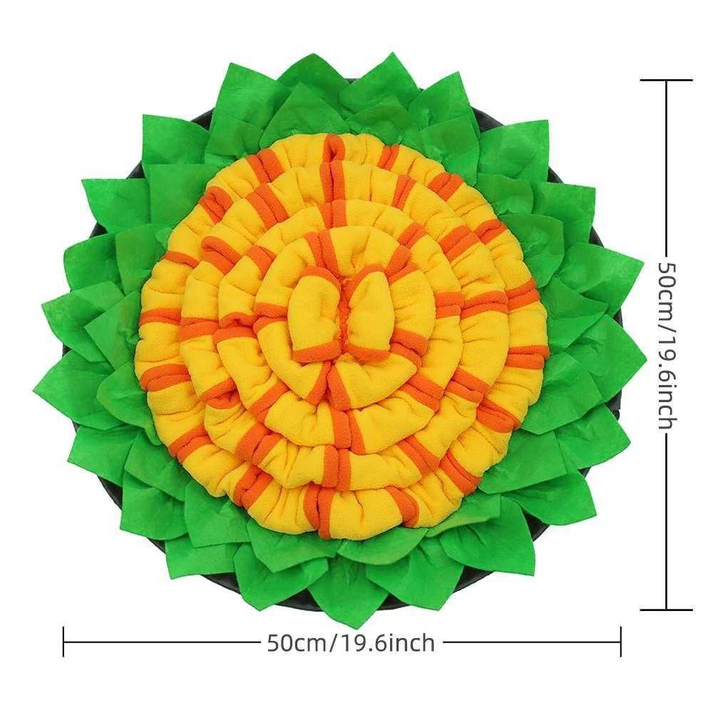 sunflower Type Dog sniffing pad