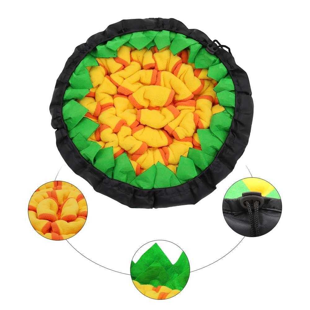 sunflower Type Dog sniffing pad